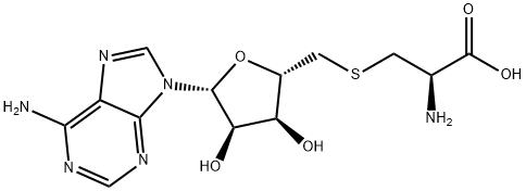 S-ADENOSYL-L-CYSTEINE, 35899-53-7, 结构式
