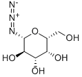 BETA-D-GALACTOPYRANOSYL AZIDE 化学構造式