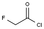フルオロ酢酸クロリド 化学構造式