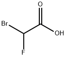 ブロモフルオロ酢酸 化学構造式