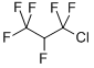 1-CHLORO-1,1,2,3,3,3-HEXAFLUOROPROPANE Struktur