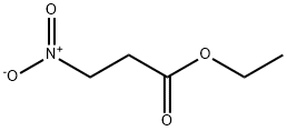 3-ニトロプロパン酸エチル 化学構造式