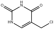 5-氯甲基尿嘧啶, 3590-48-5, 结构式