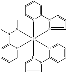 Tris(phenylpyrazole)Iridium Structure