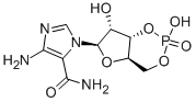 5-AMINOIMIDAZOLE-4-CARBOXAMIDE-1-B-D- Struktur