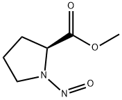L-Proline, 1-nitroso-, methyl ester (9CI) 化学構造式