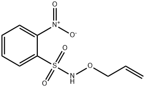 N-(烯丙氧基)-2-硝基苯磺酰胺,359442-67-4,结构式