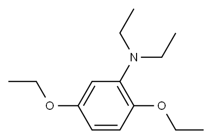N,N-diethyl-2,5-diethoxyaniline Structure