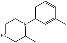 2-METHYL-1-(3-METHYLPHENYL)PIPERAZINE Structure