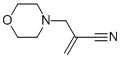 2-(MORPHOLINOMETHYL)ACRYLONITRILE Struktur