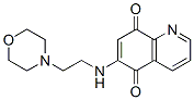 6-[[2-(4-Morpholinyl)ethyl]amino]-5,8-quinolinedione Structure