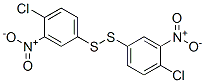 1-CHLORO-4-[(4-CHLORO-3-NITROPHENYL)DISULFANYL]-2-NITROBENZENE 结构式