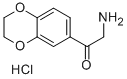 2-AMINO-1-(2,3-DIHYDRO-BENZO[1,4]DIOXIN-6-YL)-ETHANONE Structure
