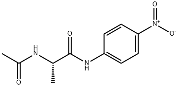 N-乙酰基-L-丙氨酸对硝基苯酰, 35978-75-7, 结构式
