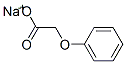 Sodium phenoxyacetate Struktur