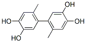 6,6'-dimethyl[1,1'-biphenyl]-3,3',4,4'-tetraol 结构式
