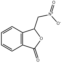 3-(ニトロメチル)フタリド 化学構造式
