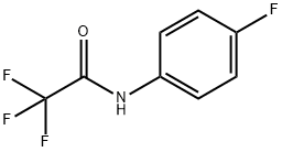 2,2,2-三氟-N-(4-氟苯基)乙酰胺, 35980-25-7, 结构式