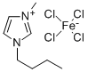 1-BUTYL-3-METHYLIMIDAZOLIUM TETRACHLOROFERRATE Struktur