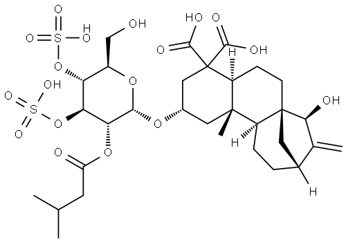 羧基苍术苷, 35988-42-2, 结构式