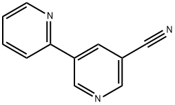 5-(吡啶-2-基)吡啶-3-腈 结构式