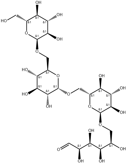 异麦芽四糖,35997-20-7,结构式