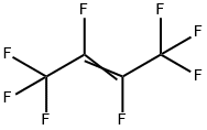 オクタフルオロ-2-ブテン 化学構造式