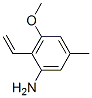 Benzenamine, 2-ethenyl-3-methoxy-5-methyl- (9CI) Structure