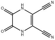 1,4,5,6-TETRAHYDRO-5,6-DIOXO-2,3-PYRAZINEDICARBONITRILE Struktur
