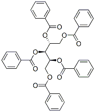 Xylitol, pentabenzoate Structure