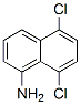5,8-ジクロロ-1-ナフタレンアミン 化学構造式