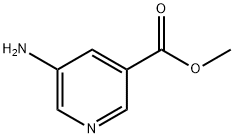 5-アミノニコチン酸メチル 化学構造式