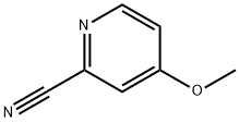 4-METHOXYPYRIDINE-2-CARBONITRILE Struktur