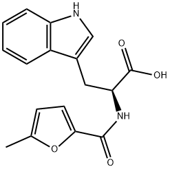 3-(1H-INDOL-3-YL)-2-[(5-METHYL-FURAN-2-CARBONYL)-AMINO]-PROPIONIC ACID|(5-甲基呋喃-2-羰基)色氨酸