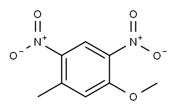 5-methyl-2,4-dinitroanisole Structure