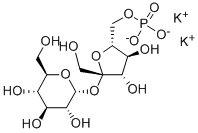 SUCROSE 6'-MONOPHOSPHATE DIPOTASSIUM SALT Structure