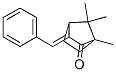 rac-(4α*)-1α*,7,7-トリメチル-3-(フェニルメチレン)ビシクロ[2.2.1]ヘプタン-2-オン 化学構造式