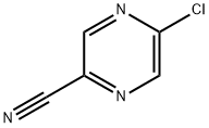 2-氯-5-氰基吡嗪,36070-75-4,结构式