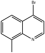 4-BROMO-8-METHYLQUINOLINE Struktur