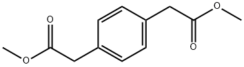 2,2'-(1,4-フェニレン)二酢酸ジメチル 化学構造式
