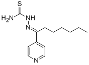 1-(4-Pyridyl)-1-heptanone thiosemicarbazone Structure