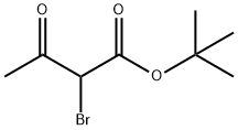 Butanoic acid, 2-broMo-3-oxo-, 1,1-diMethylethyl ester Structure