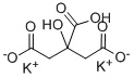 POTASSIUM CITRATE, DIBASIC Structure