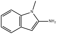 1-メチル-1H-インドール-2-アミン 化学構造式