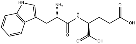 H-TRP-GLU-OH Structure