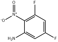 3,5二氟-2-硝基苯胺, 361-72-8, 结构式