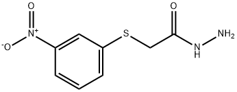 2-(3-NITROANILINO)ACETOHYDRAZIDE 化学構造式
