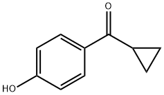 4-羟基苯基环丙酮,36116-18-4,结构式