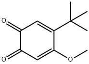 4-T-丁基-5-甲氧基邻苯醌, 36122-03-9, 结构式