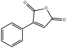 Phenylmaleic anhydride Struktur